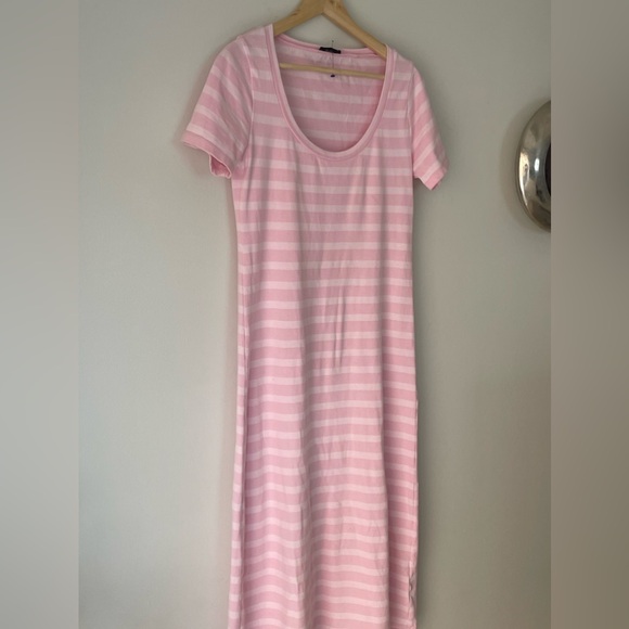 J. Crew Knit Striped Midi Dress Size Small - Picture 6 of 13